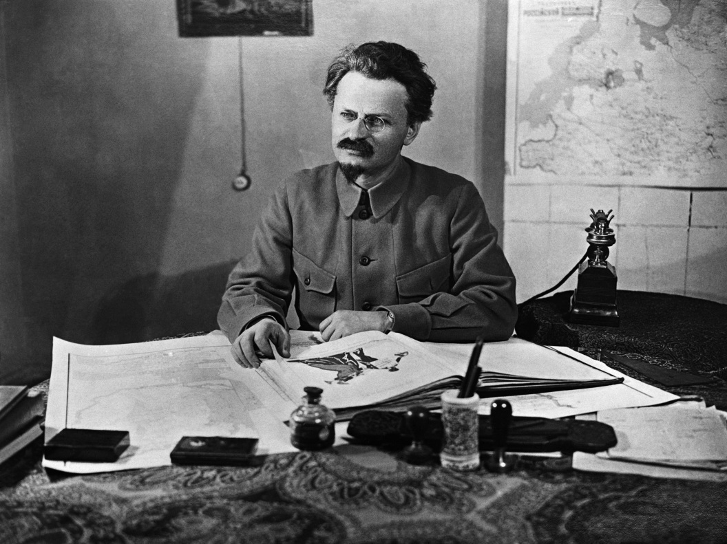 Trotsky hard at work.jpg